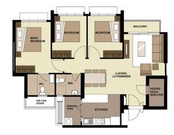 Blk 421C Northshore Straitsview (Punggol), HDB 4 Rooms #590963261